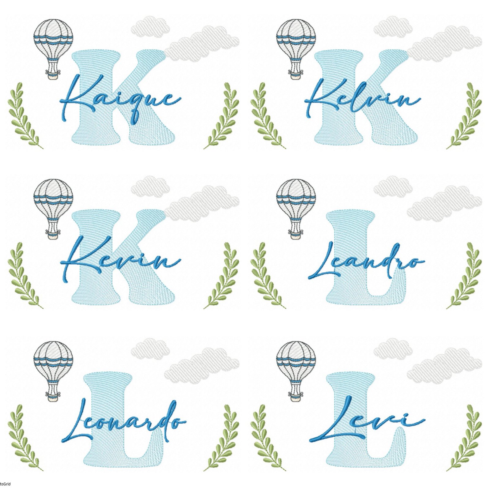 100 Nomes Meninos Balões - Imagem 11