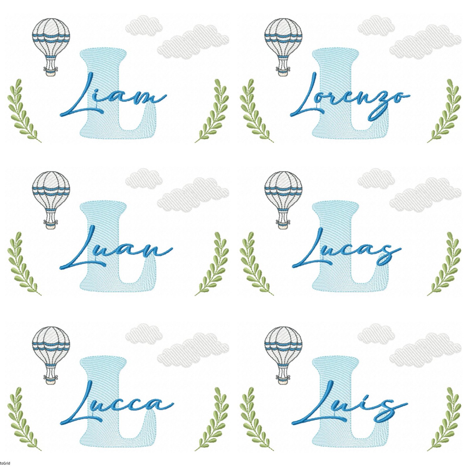 100 Nomes Meninos Balões - Imagem 10