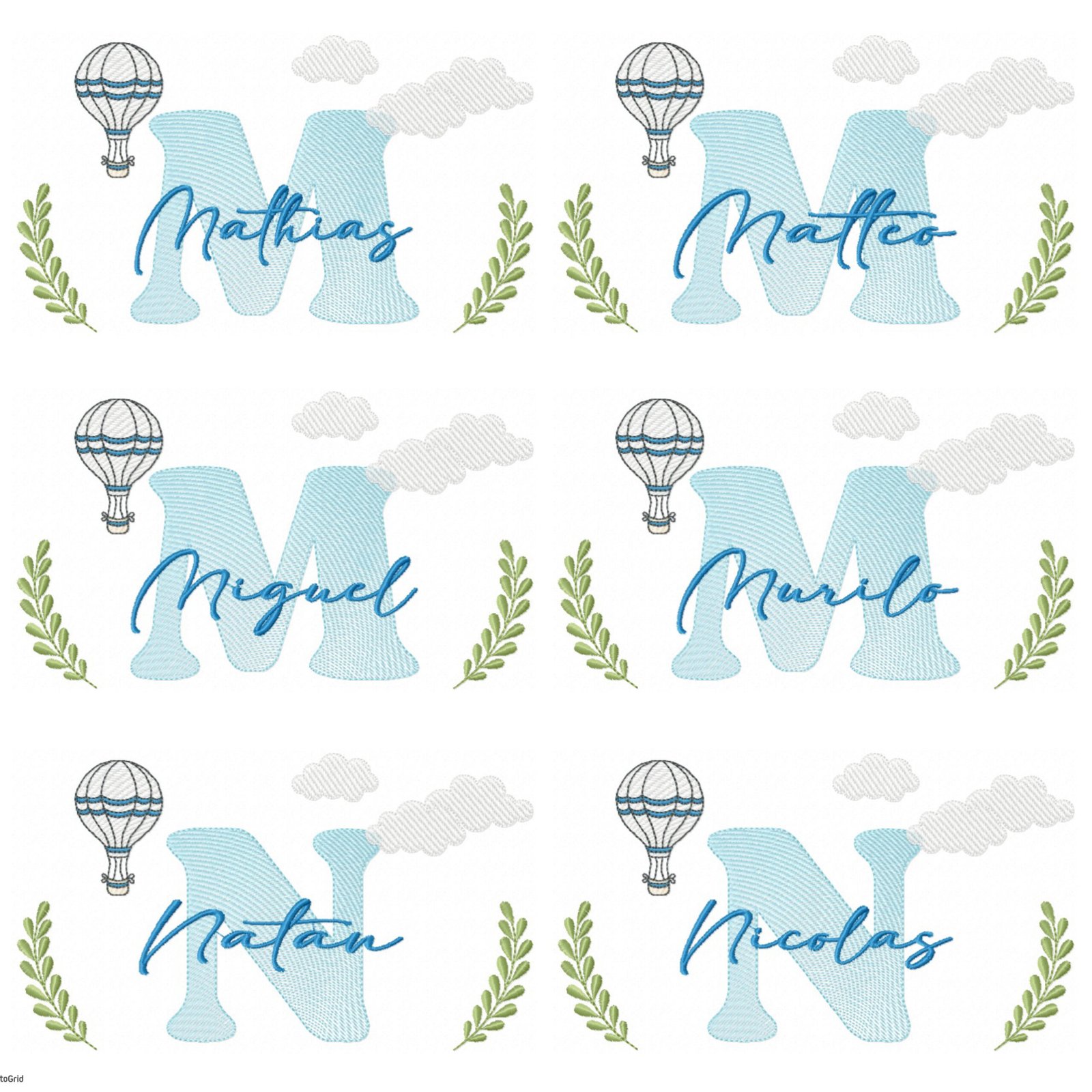 100 Nomes Meninos Balões - Imagem 8