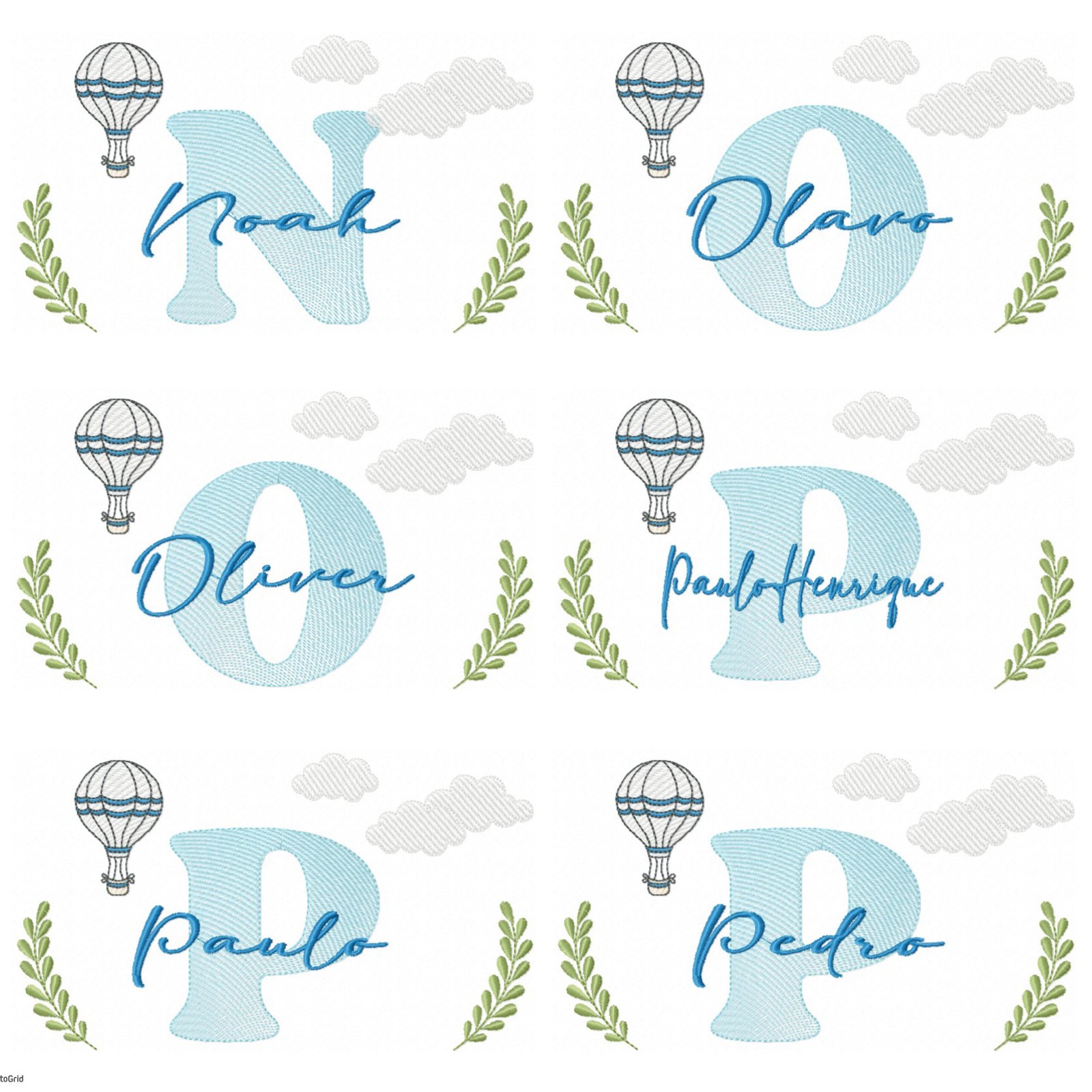 100 Nomes Meninos Balões - Imagem 7