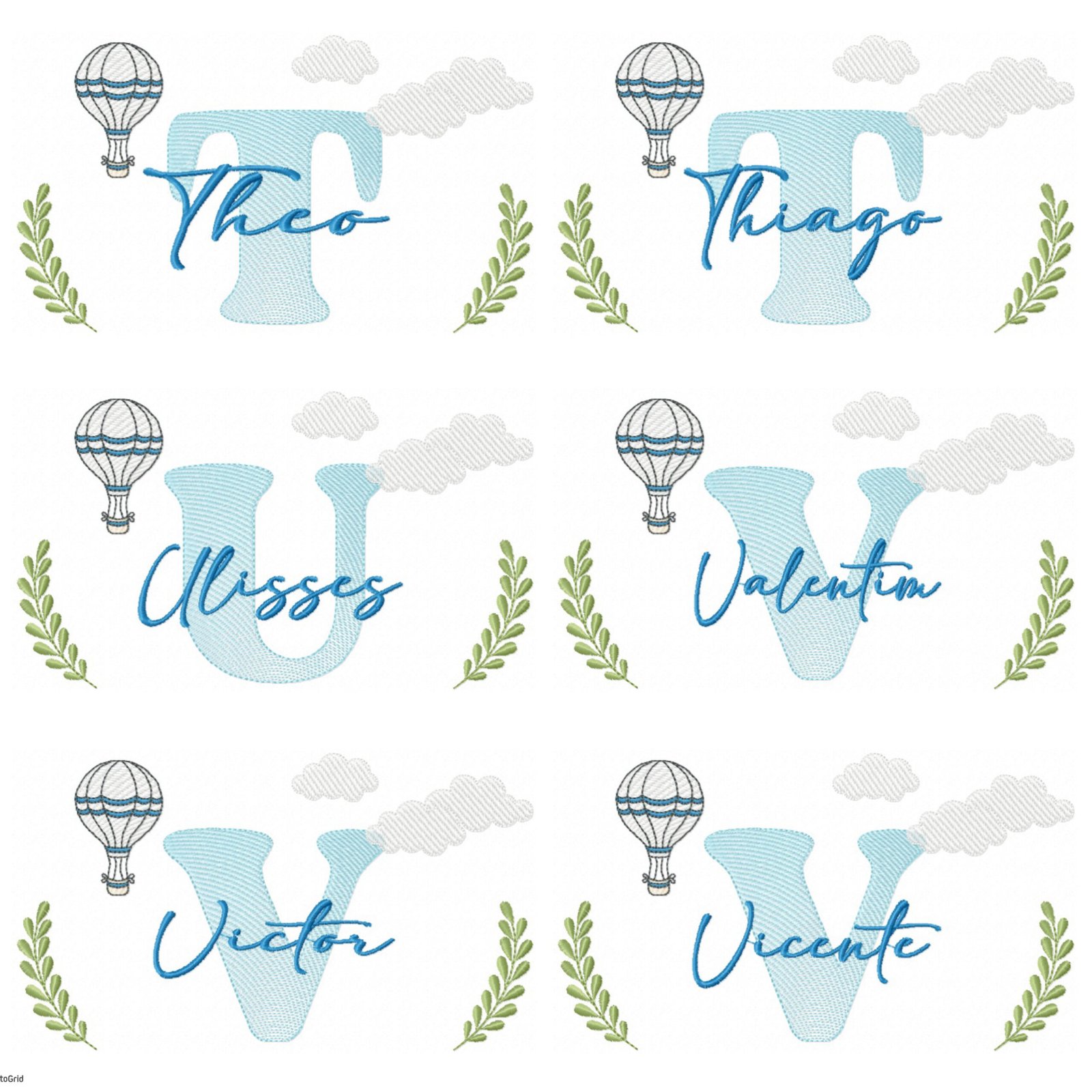 100 Nomes Meninos Balões - Imagem 4