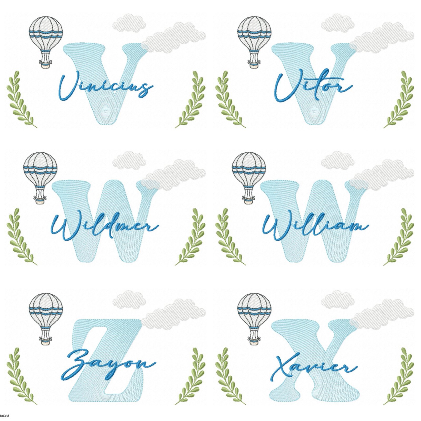 100 Nomes Meninos Balões - Imagem 3