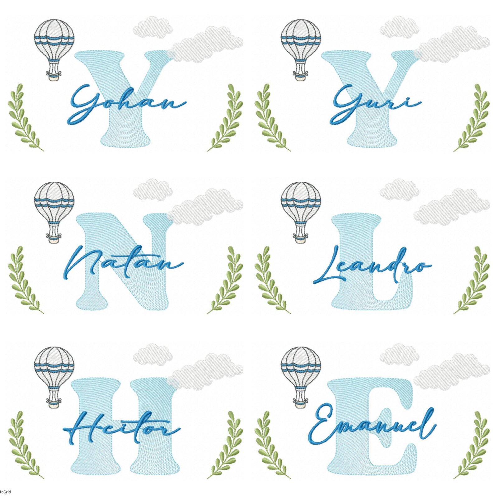100 Nomes Meninos Balões - Imagem 2