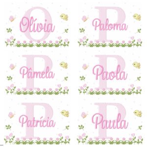 250 Nomes Meninas Jardim Passarinho Borboleta