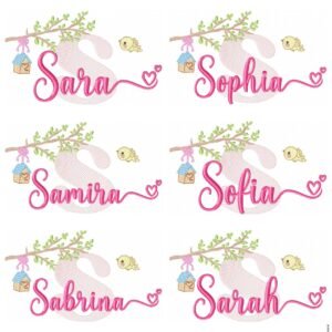 Nomes Meninas Passarinho Com Ramo