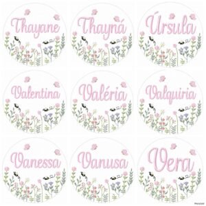 250 Nomes Meninas Bastidor
