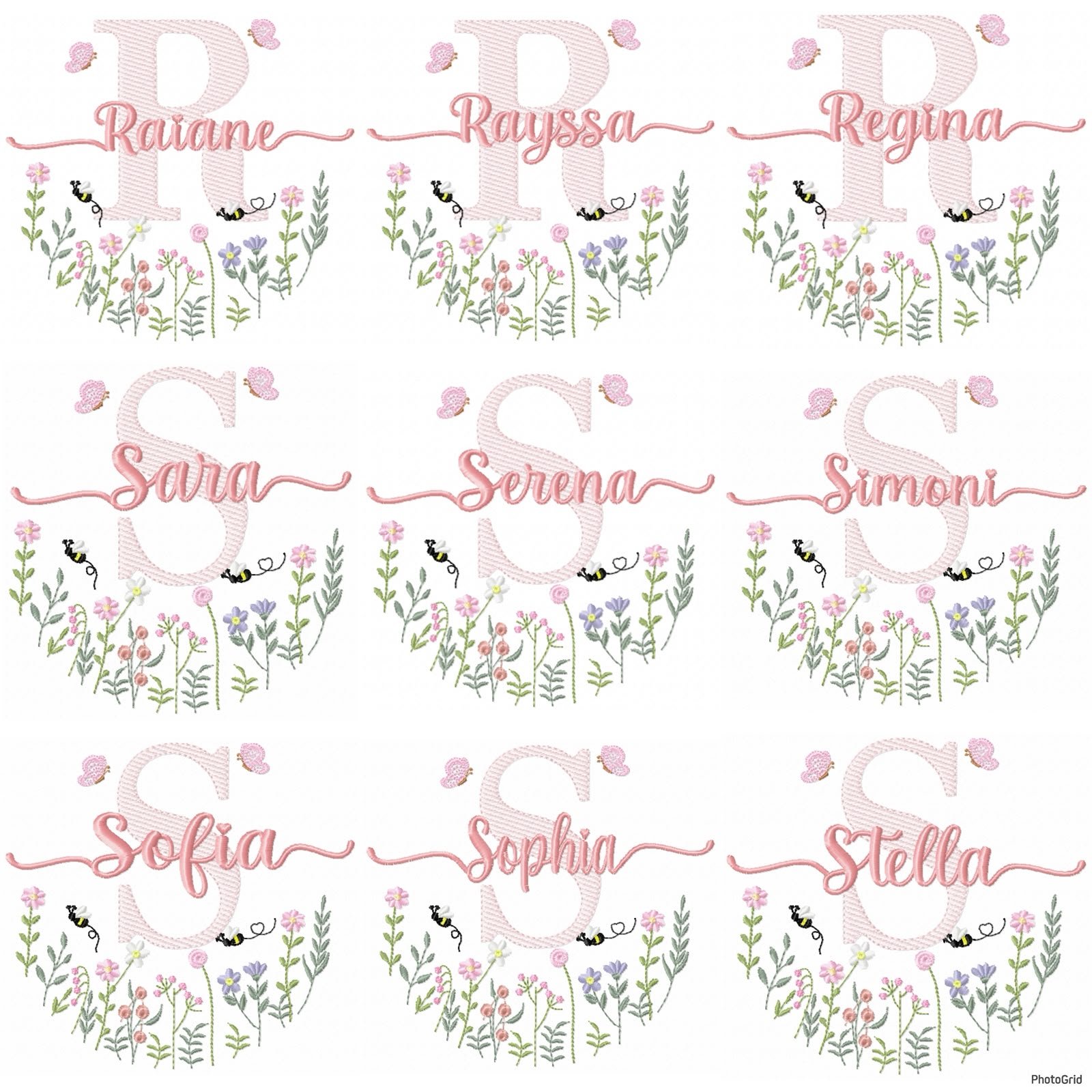 90 Nomes Meninas Jardim