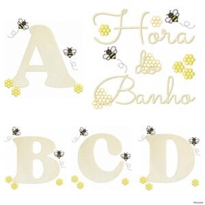 Hora Do Banho + Alfabeto Abelhas