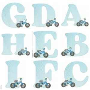 Alfabeto Bicicleta