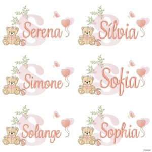 250 Nomes Meninas Ursinha
