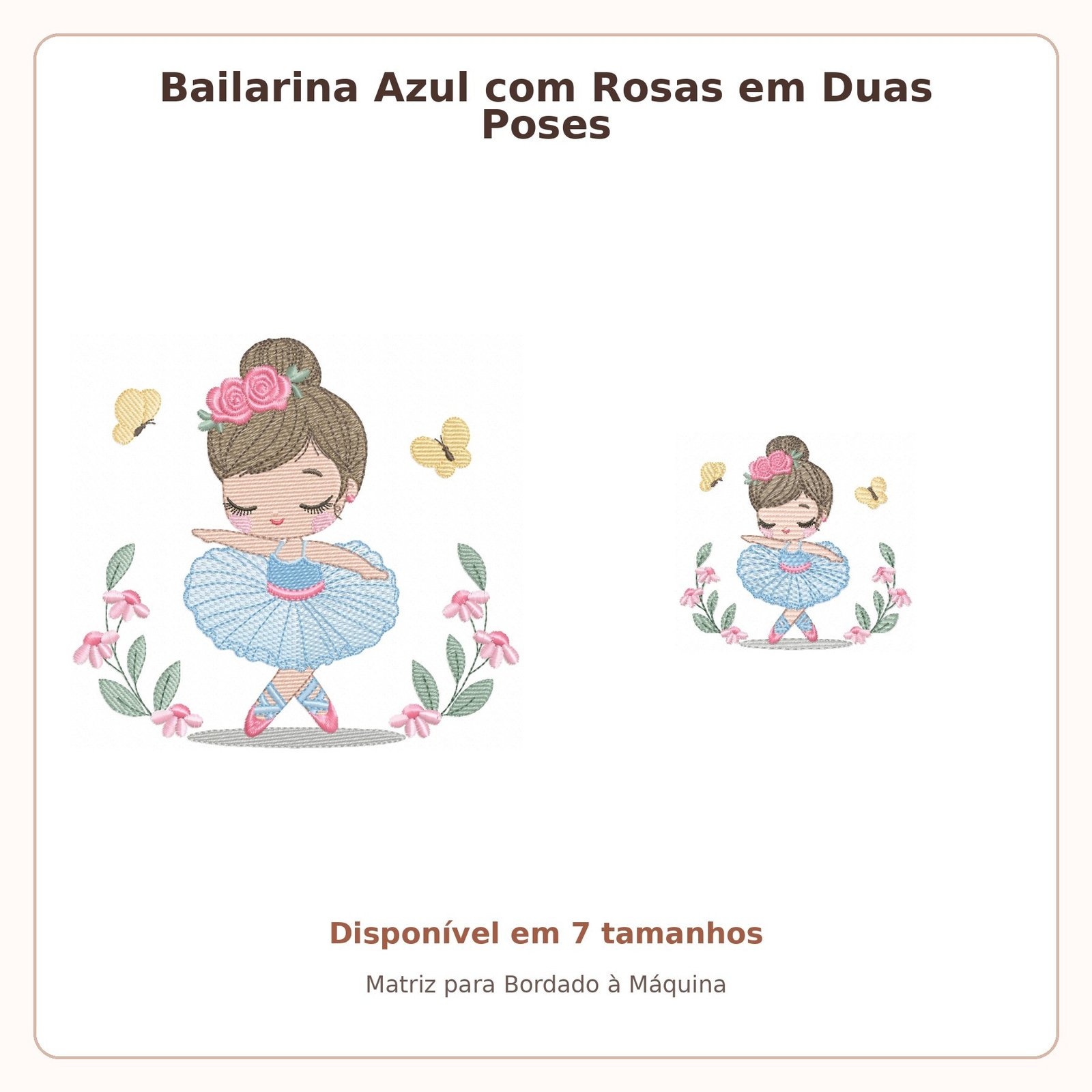 Bailarina com Borboleta