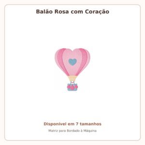 Balão Rosa Menina