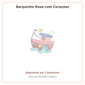 Barquinho Delicado Mar
