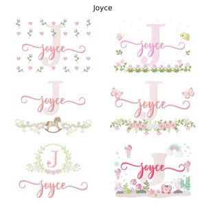 Pacote 6 Nomes Joyce