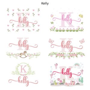 Pacote 6 Nomes Kelly
