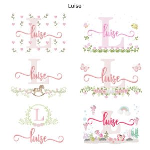 Pacote 6 Nomes Luise