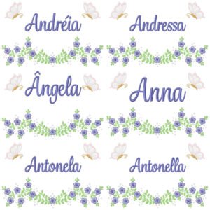 200 Nomes Femininos Borboletinhas