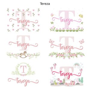 Pacote 6 Nomes Tereza