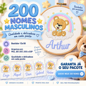 200 Nomes Masculinos De Ursinhos na Nuvem