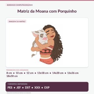 Matriz da Moana com Porquinho