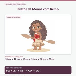 Matriz da Moana com Remo