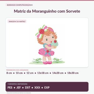 Matriz da Moranguinho com Sorvete