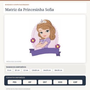 Matriz da Princesinha Sofia